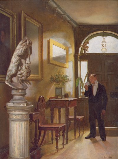 Die Visitenkarte, 1889 von William Fitz